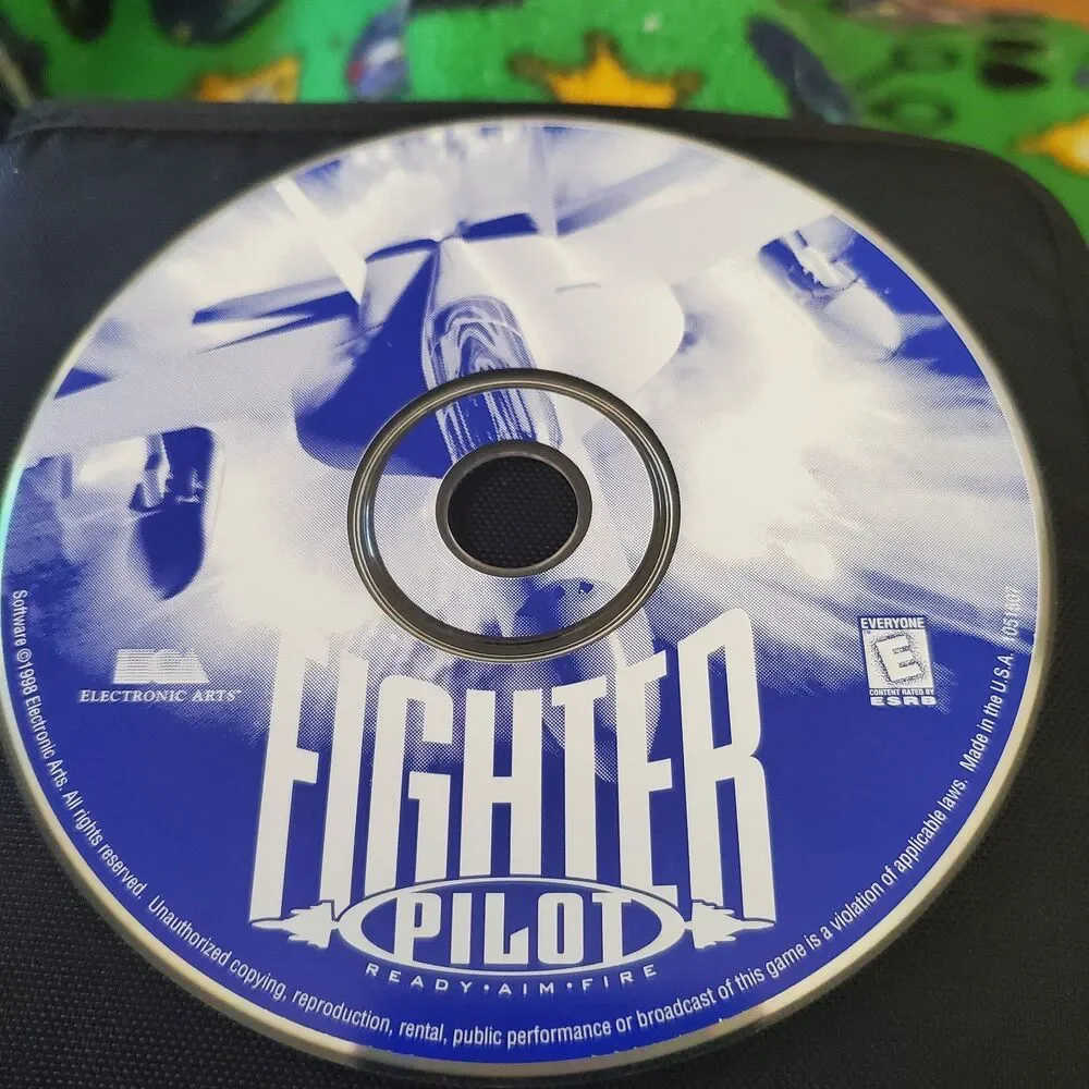 fighter pilot ready aim fire pc game electronic arts 1998
